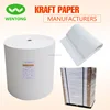 White virgin bleached kraft paper