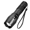 Zoom Focus Aluminum alloy 10W 1000 Lumens 5Modes Light Tail Button 18650 Tactical Flashlight