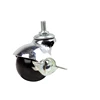 Small bearing small wheels furniture ball caster with screw pin