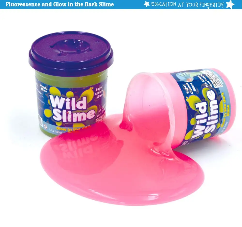 Fluorescence and Glow in the Dark Slime 2-01
