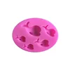 Yiwu bobao 3D novelty 5pcs small dolphin feet DIY fondant cake mold tool model for cake making baking and handmade soap making