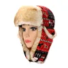 Russian Style Fur Luxury round Ear Cover Winter Hat