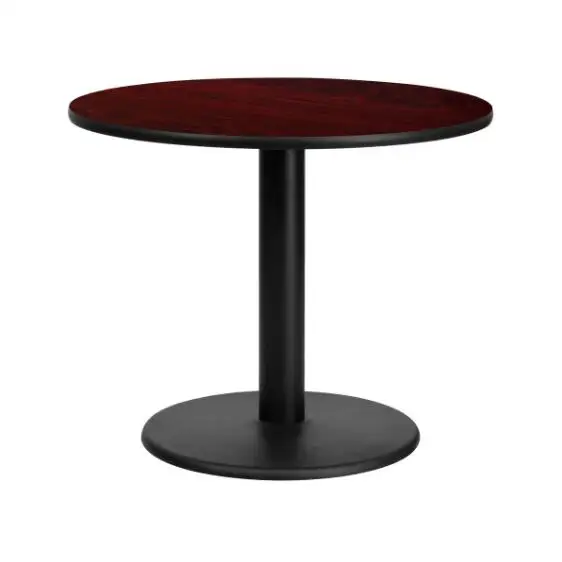 
Fast food restaurant chair and table set 
