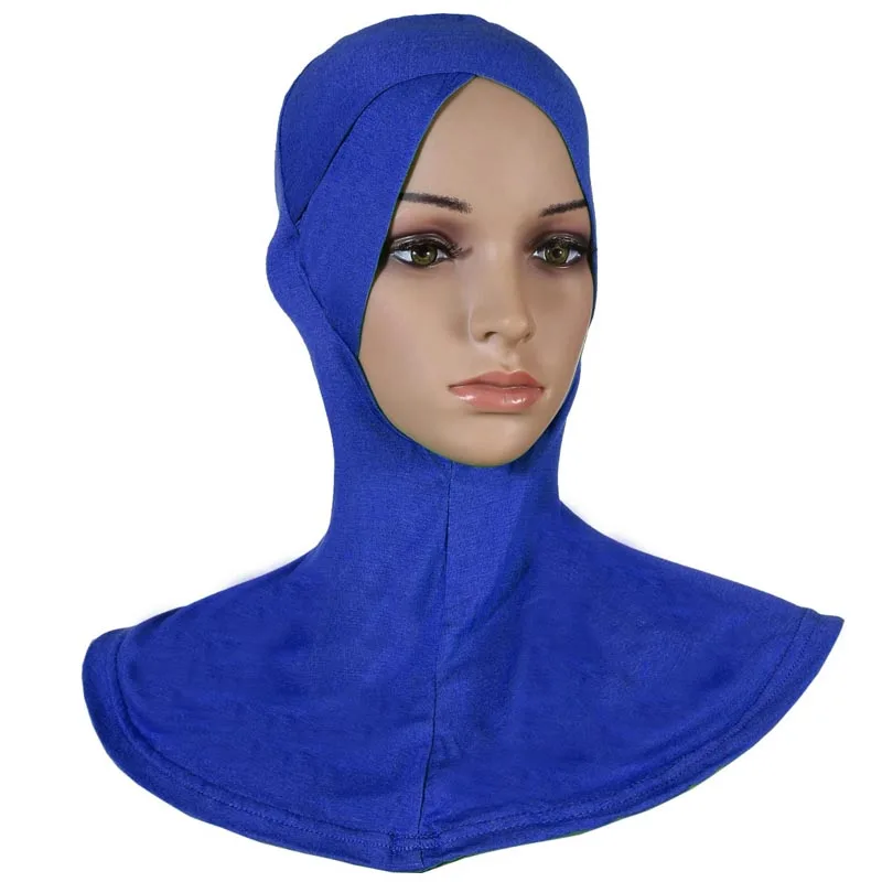 

Wholesale New Fashion Style Plain Ninja Hats Muslim Cap Under Scarf Bonnet Cover Neck Inner Underscarf