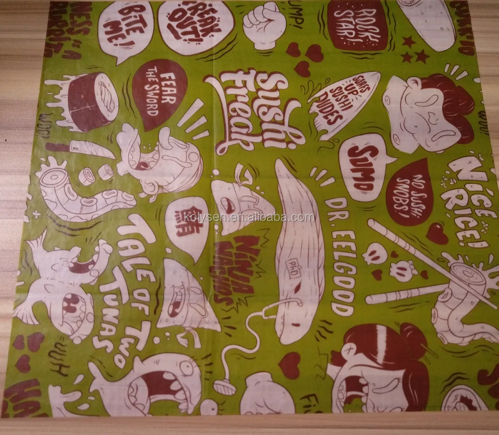Custom Logo Wax Paper