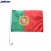 Low Costing Promotional Wholesale Factory Portuguese Car Flags