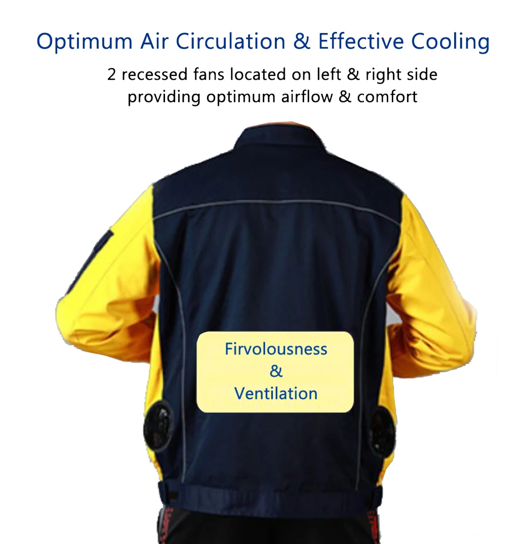 Mainiko Outdoor Air Conditioning Cooling Fan Jacket Buy 7.4v Battery