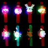 Cartoon slap bracelet kid's toy flash LED plush wrist band