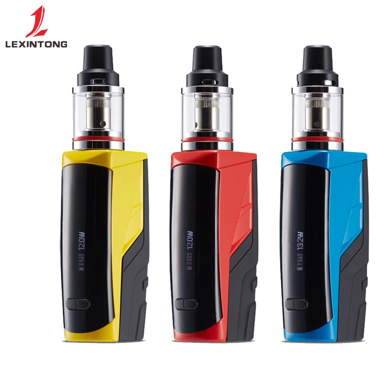 

Smoke electronic wholesale OEM 100w Huge Vape No leak Adjustable vape kit with OLED Screen, Red;blue;yellow