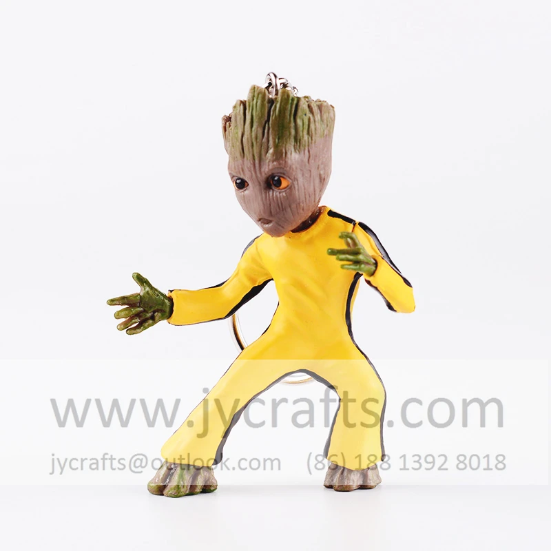 Details about   Guardians Of The Galaxy Baby Groot LANYARD W/ Charm & Keychain 