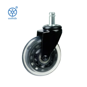 Wbd Soft Polyurethane Transpa Caster Wheels For Office Chairs Wbd Soft Polyurethane Transpa Caster Wheels For Office Chairs