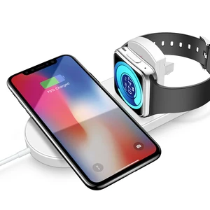 RAXFLY 2 1 10W Wireless Charger Watch Qi Devices