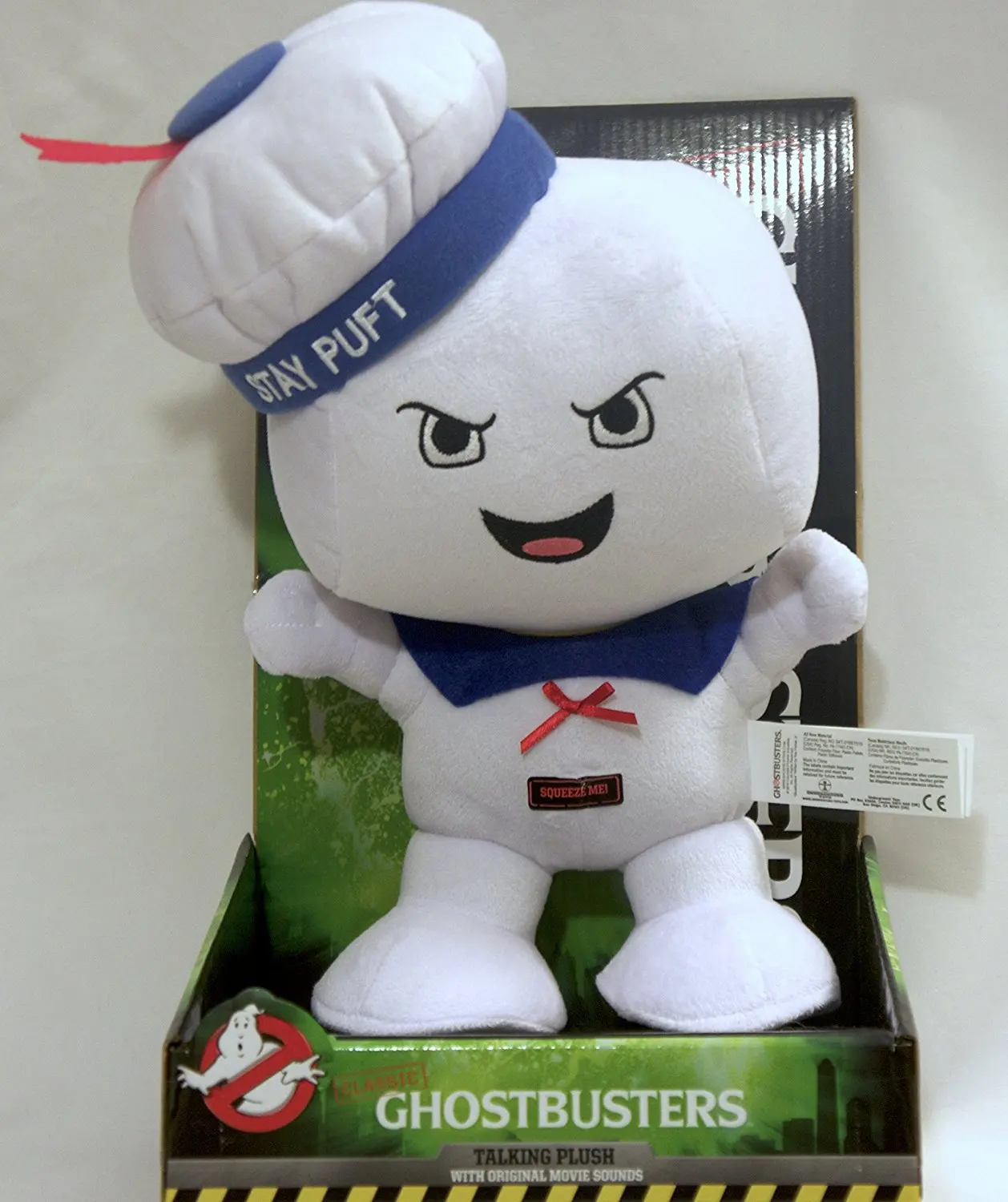 stay puft marshmallow plush