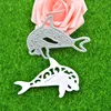 Good Quality Metal Craft Cutting Dies Paper Cutting Metal Dolphin Dies Stencil
