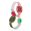 Hot sale cool smart children gift cheap silicone luminous red LED kids digital hand watch army color