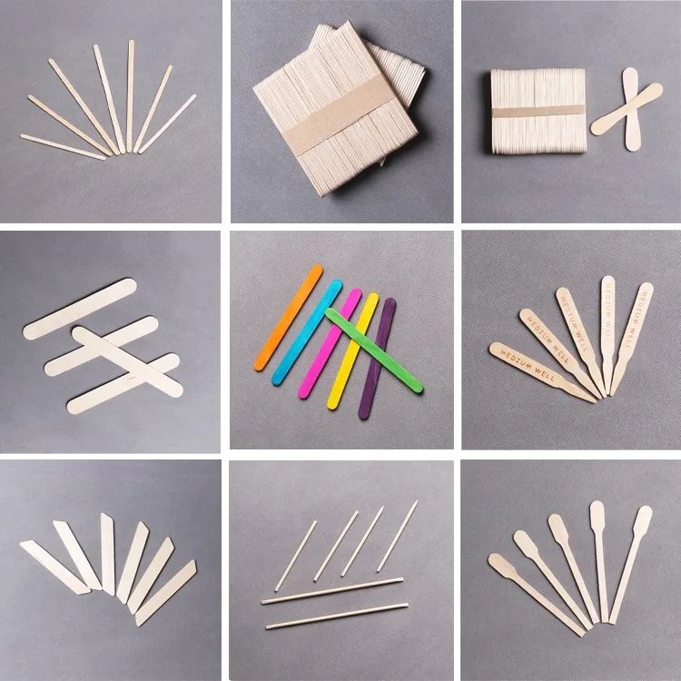 Different Types Colored Diy Tongue Depressors Buy Different Types