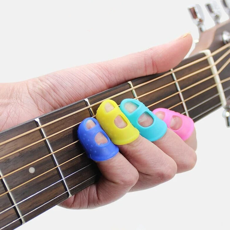 Play Guitar With Confidence With Silicone Guitar Finger Guard