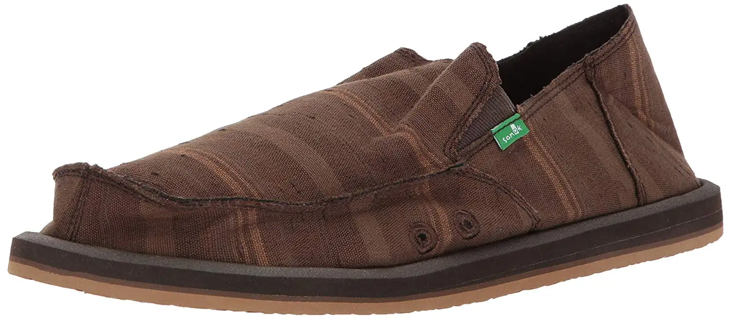 sanuk mens leather shoes