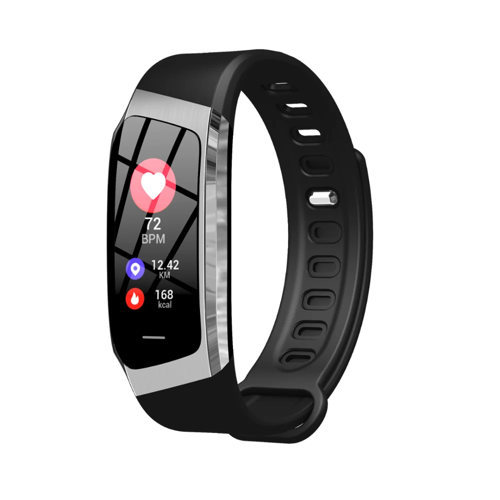 

Newest Color Screen E18 Smart Bracelet 2018 With Heart Rate Blood Pressure monitor