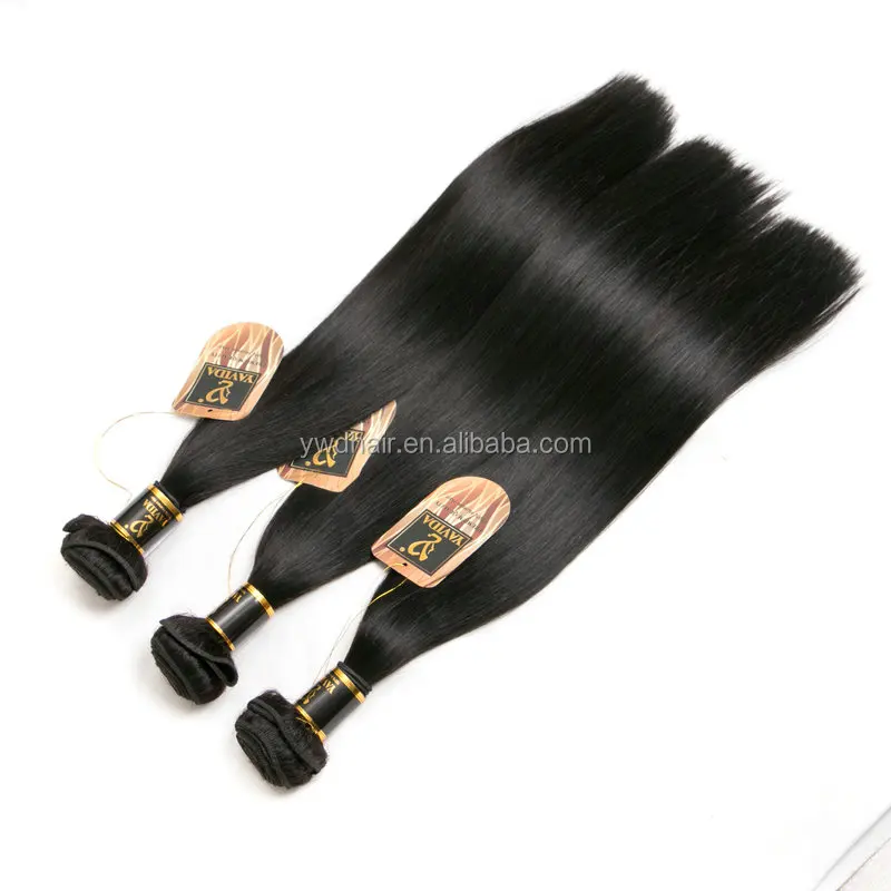 

Yavida Peruvian Virgin Hair Straight Human Hair Weaves Natural Black Peruvian Straight Hair 8-28 inch For Black Women