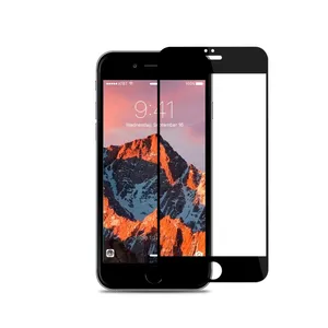 9H 5D Clear Tempered Glass Screen Protector iPhone 7 8 Plus
