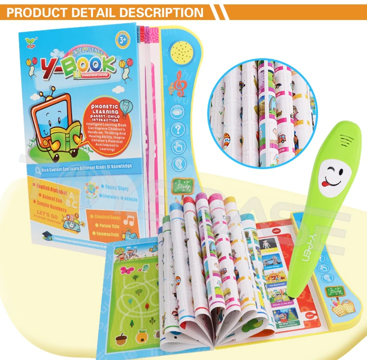 Popular Language Learning Reading Toy English Talking Pen Book - Buy ...