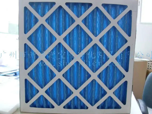 Foldaway pre-filter mesh