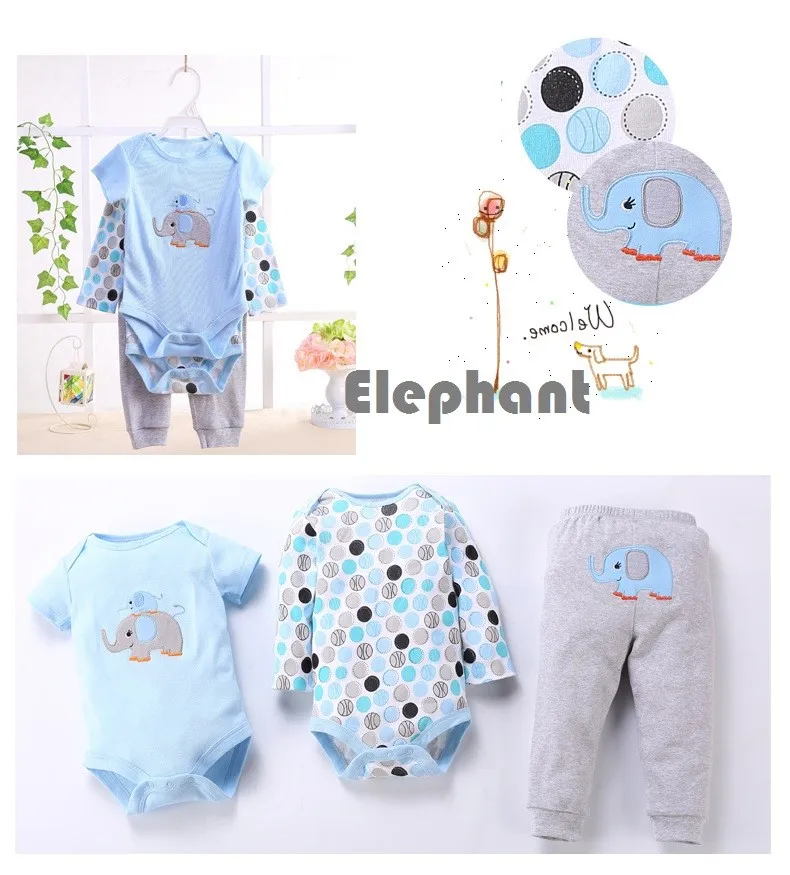 2019 High Quality Wholesale Newborn Baby Clothes Rompers And Pants Sets Buy Baby Clothes Sets