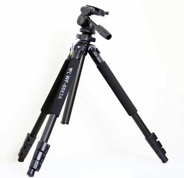 

Weifeng wf6663a magnesium aluminum alloy wf-6663a tripod slr digital camera holder portable tripod wholesale