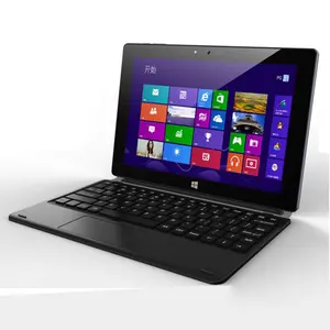 Factory Direct 10.1 inch 2 in 1 Tablet PC Quad Core Windows 10 2GB 32GB With Detachable Keyboard