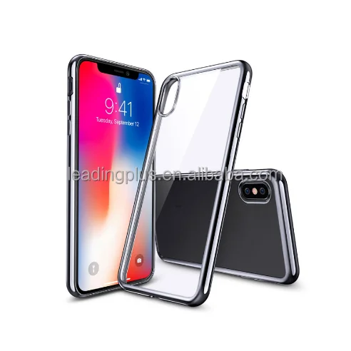 

2019 custom printed logo protect transparent luxury shockproof mobile phone cover For iPhone 7 plus XS Max cases