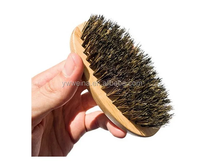 

Wood Men Mustache Beard Brush