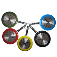 

10 Inch Frying Pan Wall Clock Modern Kitchen Metal Clock for Art Decor