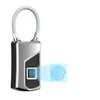 Shenzhen factory Cost-effective smart home fingerprint padlock keyless Bluetooth padlock waterproof electronic locks