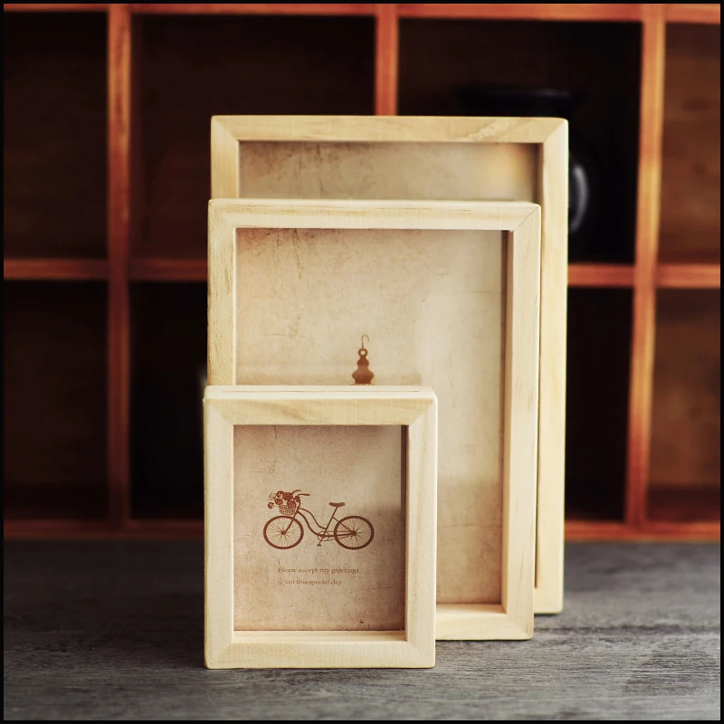 creative handmade wood picture frame designs