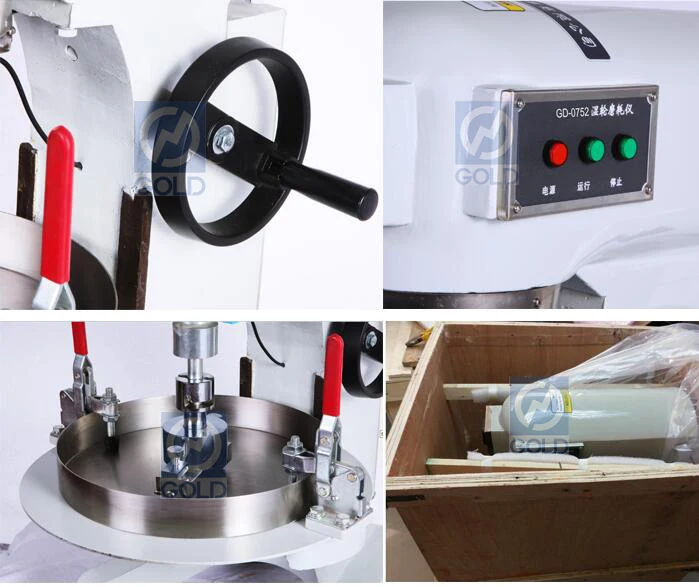 Asphalt Wet Wheel Abrasion Test Method Load Wheel Rolling Tester Astm