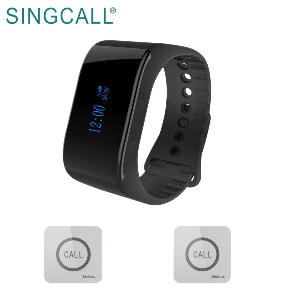 SINGCALL Coffee Shop Pager Wireless Waiter Watch System