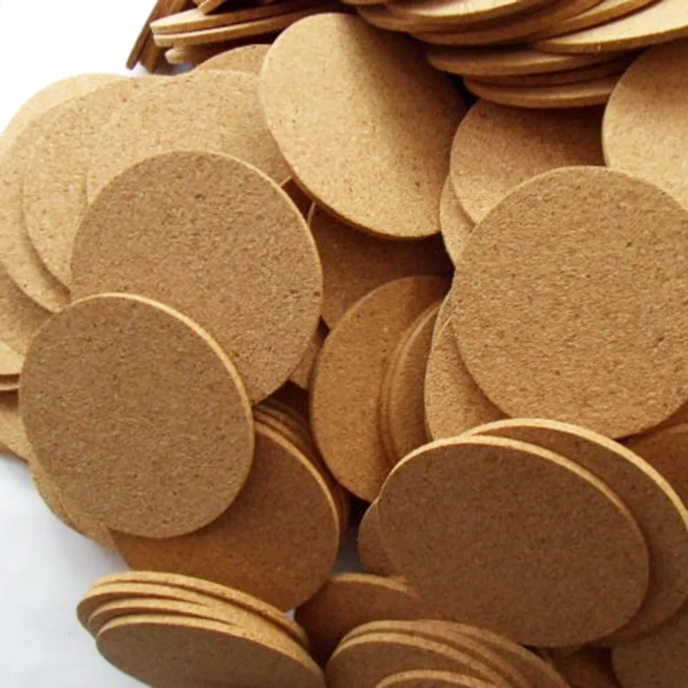 Wholesale Natural Custom Cork Round Coaster Buy Cork Round Coaster