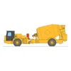 underground mine concrete mixer truck The frames are articulated