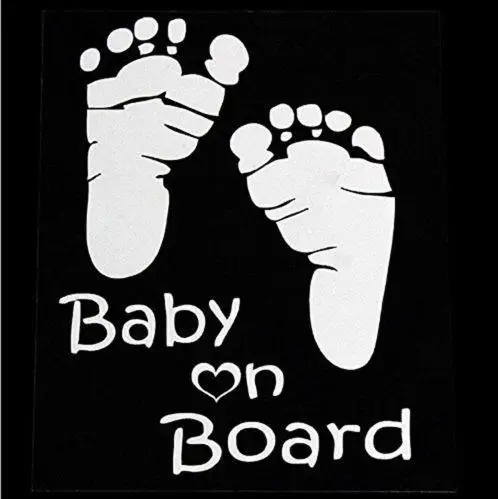cute baby on board sign