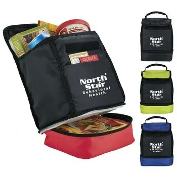 high quality stylish insulated lunch tote bag with custom logo