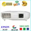 Made in China projectors hd digital smart tv tuner projector,home theater audio video system 3d 3lcd projector
