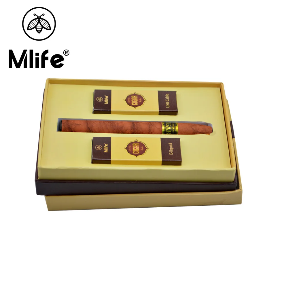 Mlife electronic cigar kit factory supplier huge vapor smoking cigar pen