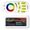 2.4G rf DC12V RGB strip controller touch screen ,4-zone remote control rgb color changing warm white dimmable strip controller
