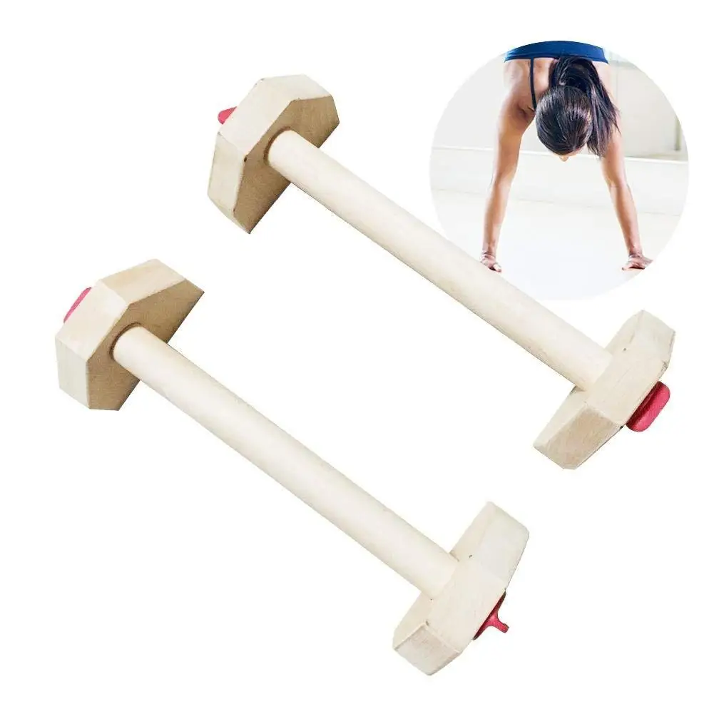 PROKTH Russian Style Fitness Equipment Detachable Combination Stretch Stand Wooden Single Double Bars Calisthenics Handstand Personalised Bars Wooden Push-Ups Double Rod
