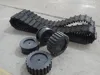 Produce and customize robot rubber tracks and wheels