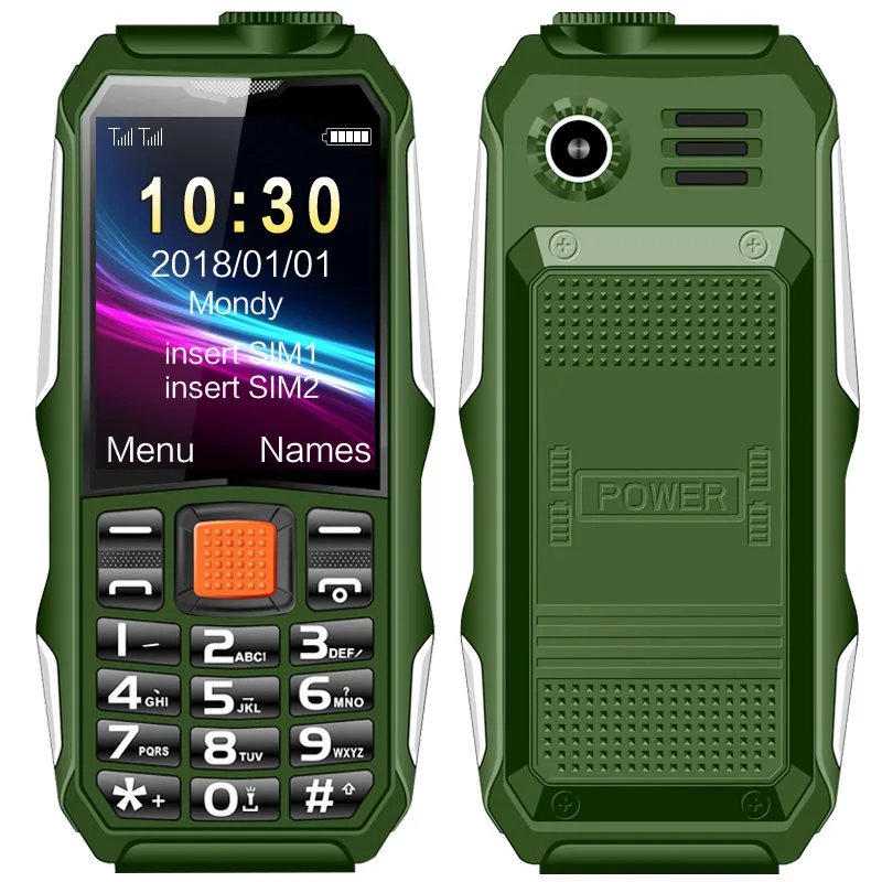 

Haiyu H1 Feature Phone 1.77 Inch GSM Dual SIM+TF Slot CellPhone Seniors Elderly MP3 Flashlight Mobile Phone for H1