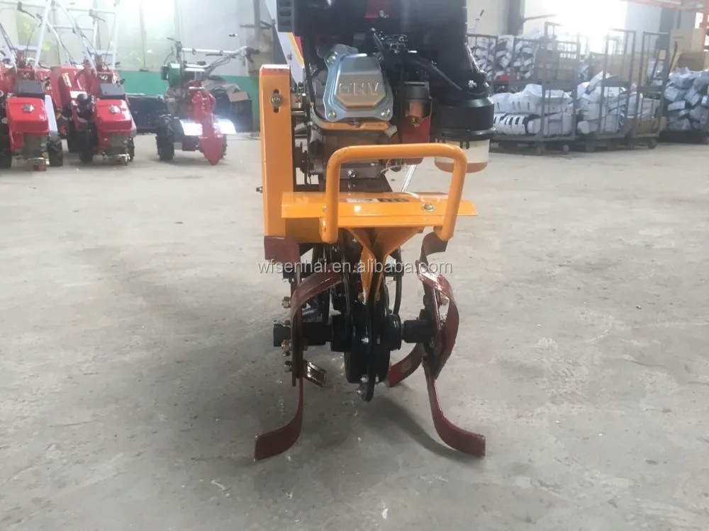 
mini power tiller 4wd with narrow blades 