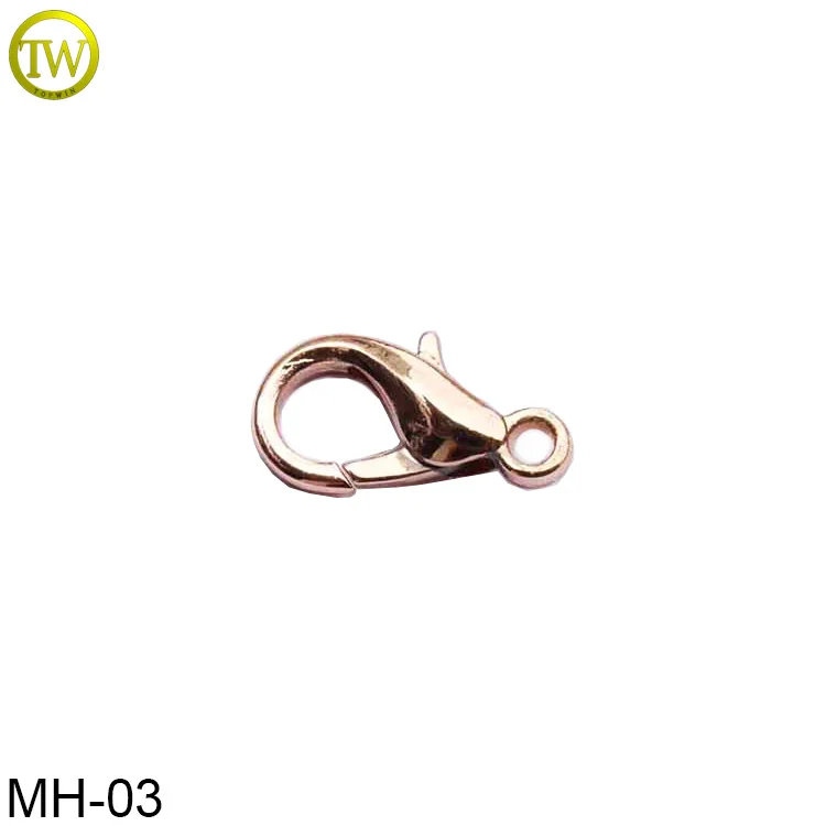 Metal Mini Small Hook For Jewelry Necklace 1 5cm Chain Snap Hooks Decorative Metal Mini Small Hook For Jewelry Necklace 1 5cm Chain Snap Hooks Decorative