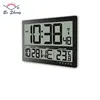 LCD digital wall clock Radio controlled clock temperature clock